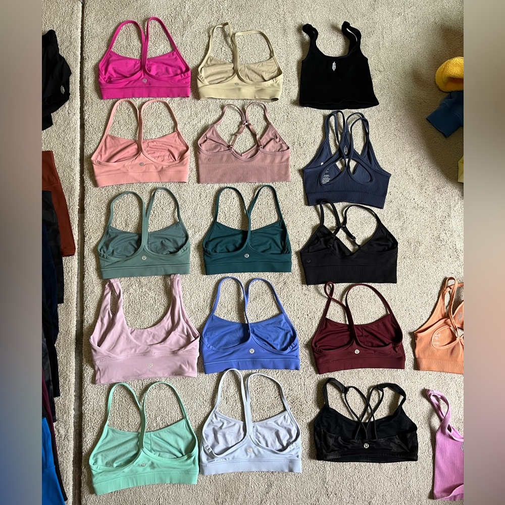 LULULEMON FP MOVEMENT BRAS TANKS